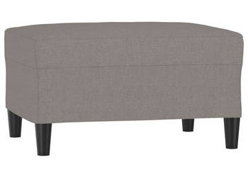 Podnóżek taupe 70x55x41 cm tapicerowany tkaniną WM-349310