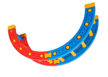 bujak dla dzieci plastikowy Roundy - niebieski