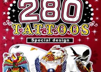 Zestaw Tatuaży Tatuaże Tymczasowe Zmywalne Tattoos set 20L