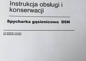 dtr instrukcja obsługi caterpillar D6N i iNNE