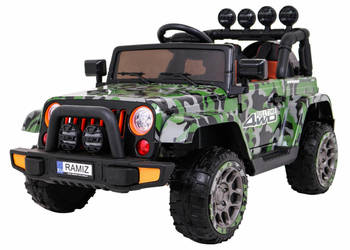 Pojazd na akumulator 4x4 Full Time 4WD MORO • 4 silniki 16000RPM • Koła EVA