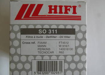 Filtr oleju SO 311 Atlas, Case,Caterpillar,JCB, Komatsu