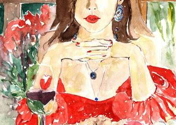 OBRAZ = LETNIE IMPRESJE==KAWIARNIA=