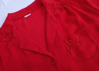 Koszula Zwiewna Hafty vintage 42 44 Koszula Zwiewna Hafty vintage 42 44