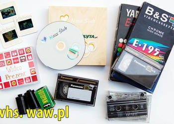 Przegrywanie kaset wideo, VHS, audio, skanowanie zdjęć. Cała Polska!