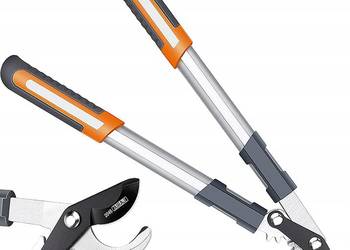 Obcinacz gałęzi 70-103 cm, teleskopowa obcinarka do gałęzi, ostre stalowe o