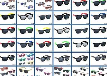 Okulary przeciwsłoneczne Nowe UV zestaw hurtowy 50 sztuk