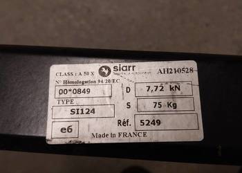 Hak holowniczy renault megane 3 kombi