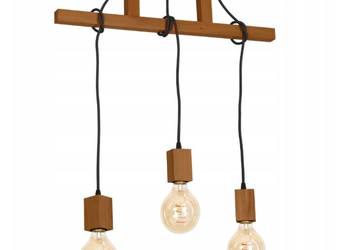 Lampa wisząca JACK Milagro 3xE27 dąb MLP4357