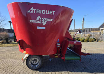 Wóz paszowy TRIOLIET SOLOMIX 1-1400 VLH (14 m3)