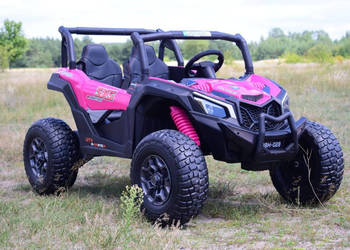 Autko na akumulator BUGGY SXS DWUOSOBOWY JEEP pojazd dla dziewczynki