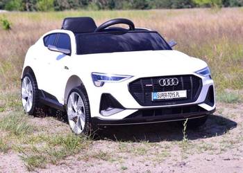 BAWIBUS.PL Auto samochód na akumulator AUDI E-TRON 4x4 autko jeździk