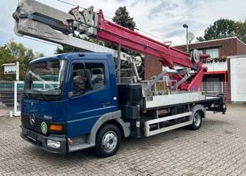 MERCEDES-BENZ 815 | BÖCKER AK 32/1500 | ŻURAW DEKARSKI 32 M | 1500 KG | wci