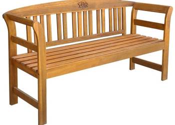 vidaXL Ławka ogrodowa, 157 cm, lite drewno akacjowe(SKU:44131)