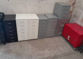 Szafka warsztatowa biurowa metalowa 6 szuflad