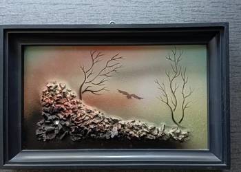 Obrazek olejny Skała