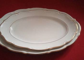 Porcelana Wałbrzych. Duże talerze. Porcelana Wałbrzych. Duże talerze.