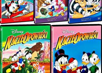 KACZE OPOWIEŚCI PRZYGODA 1-5 * ODCINKI 1 - 20 * 5 DVD DISNEY