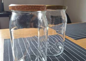 Słoiki z zakrętkami 0,9litra