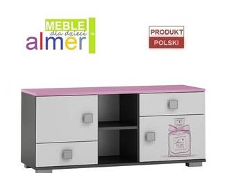 PARIS Y32 komoda młodzieżowa 120x40 w.52 MDF biały