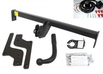 HAK HOLOWNICZY + Wiązka 7 Pin do DACIA DUSTER od 2010 do 2013