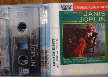 + ROCK ,kaseta  ; JANIS JOPLIN--THE VERY BEST .