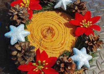 stroik bożonarodzeniowy samo robiony