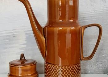 Porcelit ceramika Tułowice dzbanek i cukiernica PRL Porcelit ceramika Tułowice dzbanek i cukiernica PRL