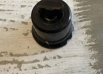 Stary włącznik bakelitowy porcelanowy Vintage Industrial PRL