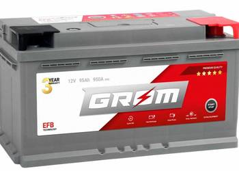Akumulator 95Ah 950A GROM EFB START&STOP