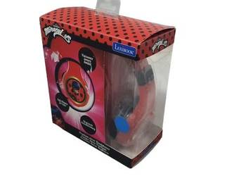 słuchawki nauszne miraculous biedronka i czarny kot