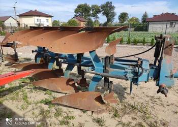 Pług obrotowy 4 skibowy Overum CX498 na hydraulice sprowadzo