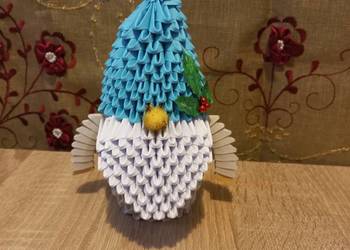 Skrzat skandynawski - rękodzieło origami, prezent, dekoracja, handmade