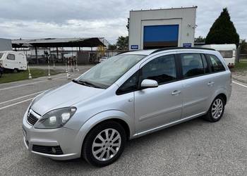 Opel Zafira 1.8 BENZYNA+GAZ 7 OSOBOWA Klimatyzacja Tempomat HAK 2xKOŁA