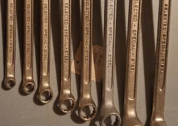 Klucze oczkowe odgięte Selected Special Steel Germany komplet 6-22
