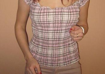 BLUZECZKA PLISOWANA 36 38