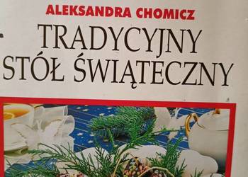 Tradycyjny stół świąteczny prezent książki Warszawa Bródno