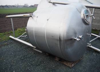 LEUSHUIS 5000L | Pionowy zbiornik procesowy