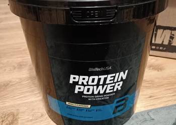 BioTechUSA Protein Power 4000 g – WANILIA – NOWE