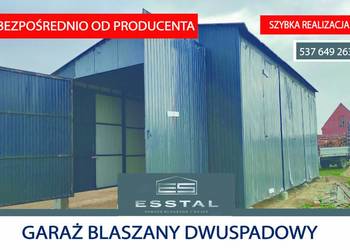 Garaż Blaszany|MAGAZYN ROLNICZY|Hala|Wiata|Blaszane|Schowek - ESSTAL-