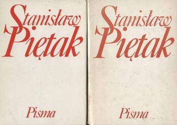 Pisma T.1-2 Utwory poetyckie Piętak
