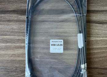 NOWY POLSKI KOMPLET LINEK LINKI WSK 125 LELEK CZARNE