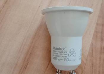 żarówka świetlówka LED GU10 240V 2,2W 3000K 180lm