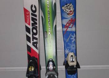 Narty dzieciece od 100 do 110cm buty narciarskie kaski