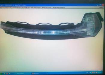 KIERUNKOWSKAZ W LUSTERKU LE/PR A3 (8VA/8V1/8VS) 12- LED
