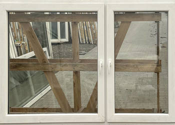 OKNA KacprzaK 198X123 OKNO Używane Plastikowe PCV