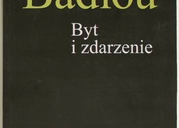 BYT I ZDARZENIE - BADIOU ALAIN