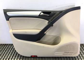 BOCZEK DRZWI LEWY PRZÓD VW GOLF VI Hatchback 08-14 TAPICERKA