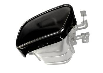 VOLVO S60 III V60 II czarna koncowka wydechu lewa OE 32345605
