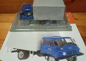 ROBUR LO 3000 Skrzyniowy deagostini 1:43 Kultowe ciężarówki auta PRL